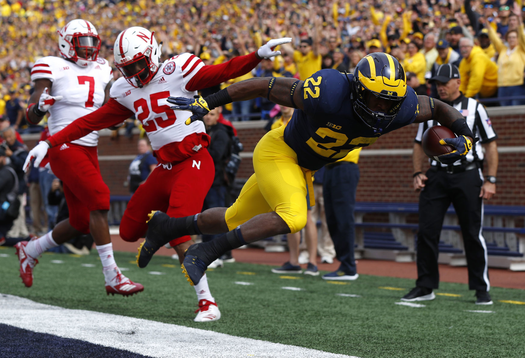 Nebraska Michigan Football